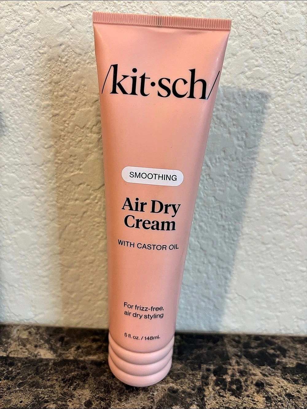 Kitsch Air Dry Cream Smoothing Hair Styling Cream Pink